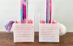Plastic Canvas Easter Baskets