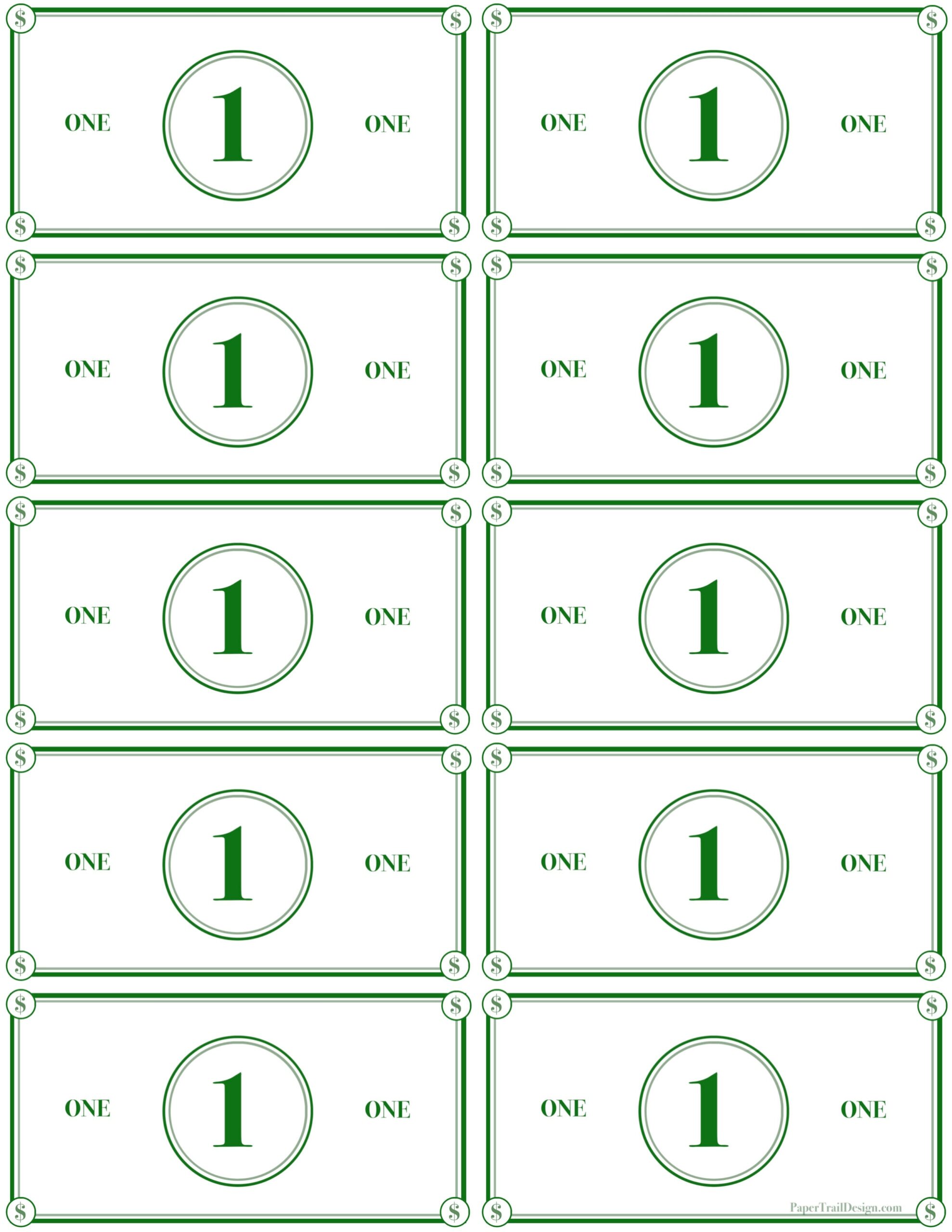 Play Money Printable Play Money Printable
