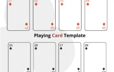 Playing Card Template