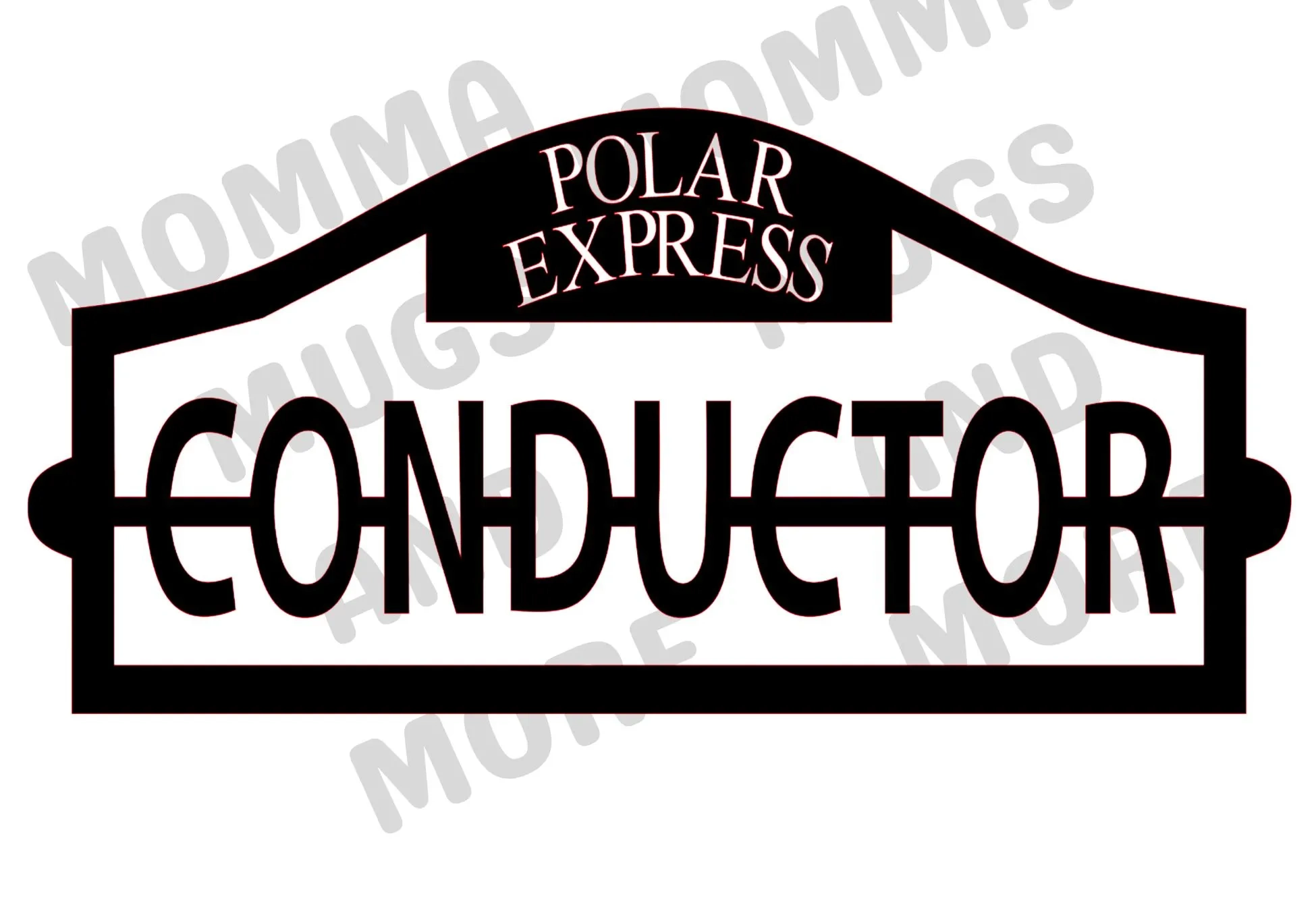 Polar Express Conductor Hat Sign Polar Express Conductor Hat Sign