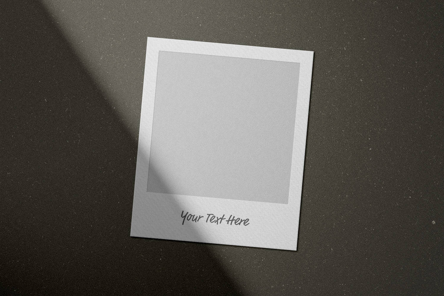 Polaroid Frame Free Mockup 2