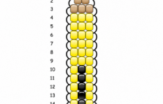 Pony Bead Pencil Pattern