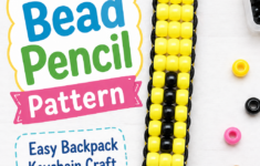 Pony Bead Pencil Pattern