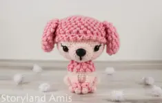 Poodle Dog Amigurumi Pattern Free Crochet Tutorial