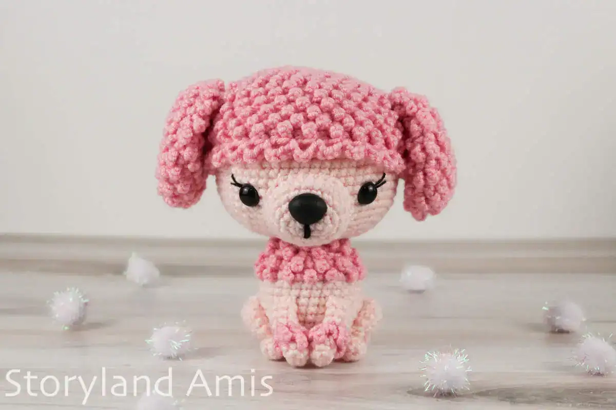 Poodle Dog Amigurumi Pattern Free Crochet Tutorial