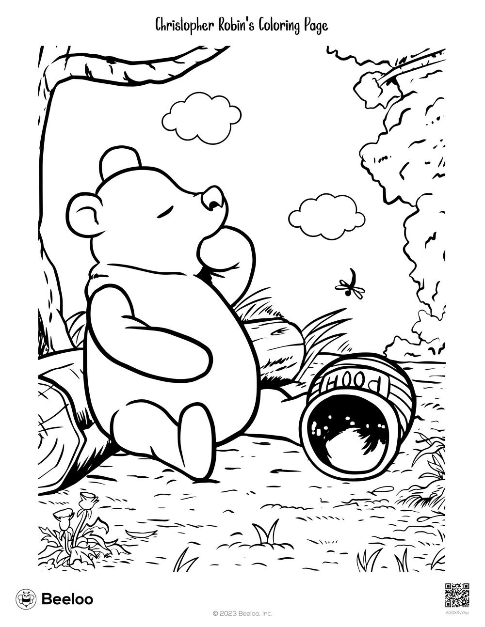 Pooh Coloring