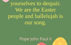 Pope John Paul Ii Easter Quotes