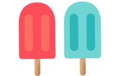 Popsicle Summer Banner Decor Free Printable