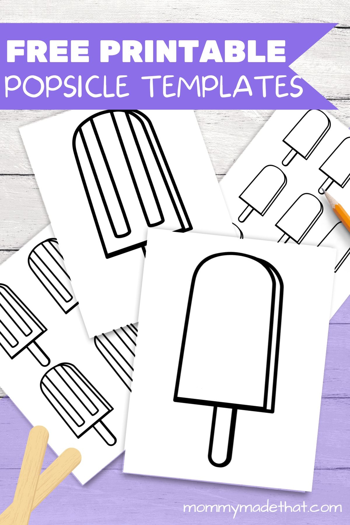 Popsicle Templates Popsicle Templates