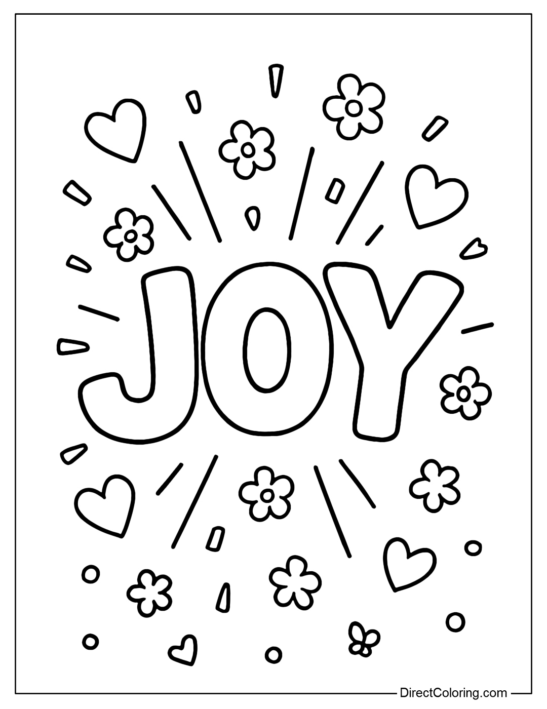 free printable positive words