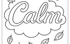 Positive Words Coloring Pages