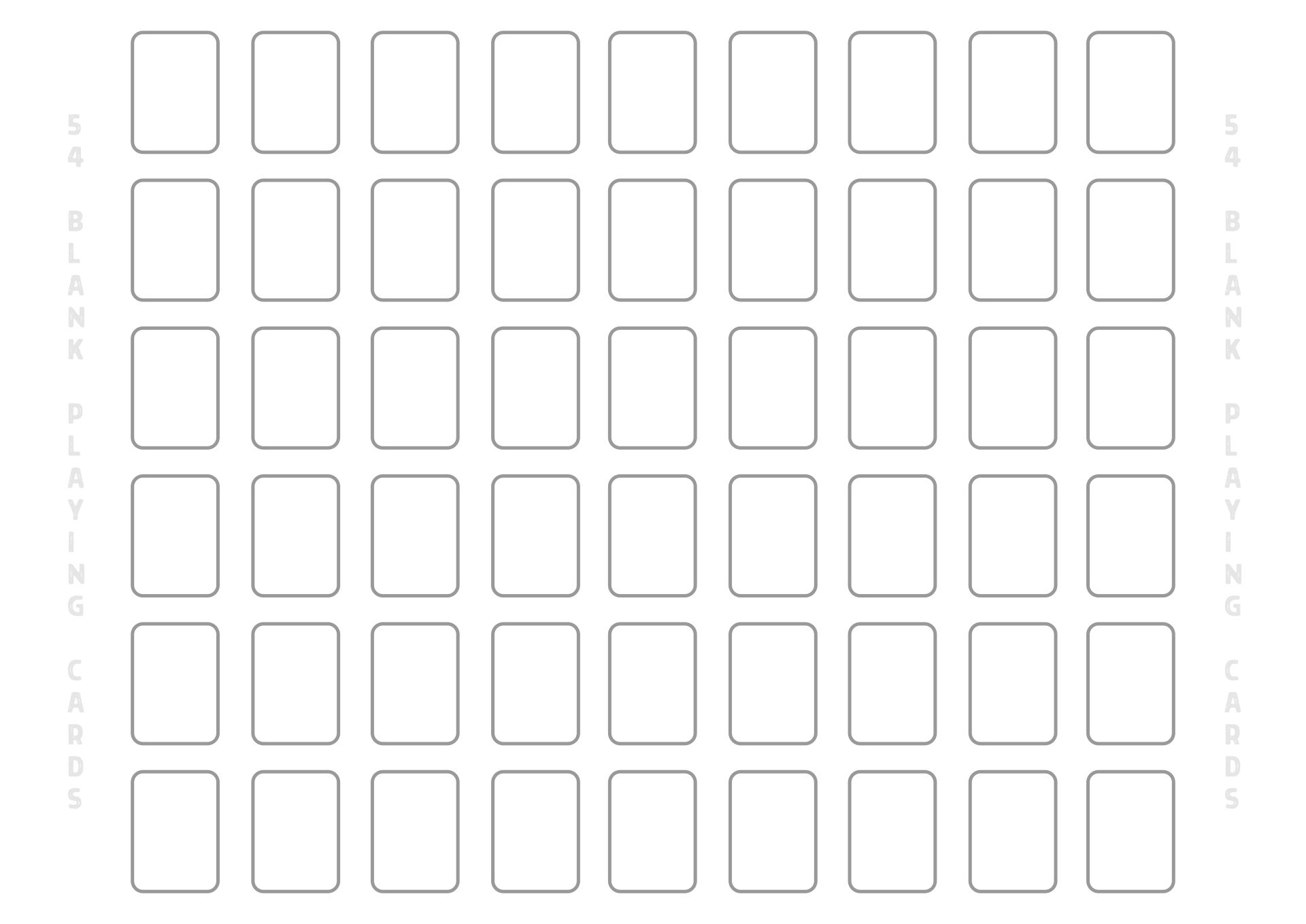 Post Blank Playing Card Printable Template For Word 364105 Post Blank Playing Card Printable Template For Word 364105