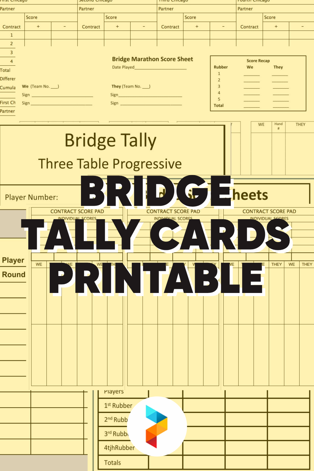 Post Bridge Tally Cards Printable 162879 Post Bridge Tally Cards Printable 162879