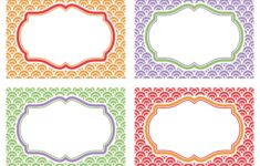 Post Buffet Food Labels Free Printable 118483
