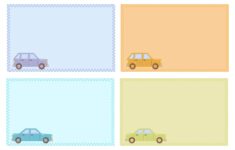 Post Car Rider Free Printable Tags 146210
