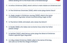 Post Christmas Printable Trivia With Answers 164283