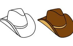 Post Cowboy Hat Printable Template 411319