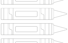Post Crayon Shape Printable 169711