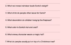 Post Easy Christmas Trivia Printable 157290