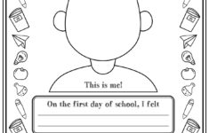 Post First Day Of School Printable Worksheets 285097