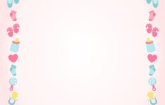 Post Free Printable Baby Shower Borders 160877