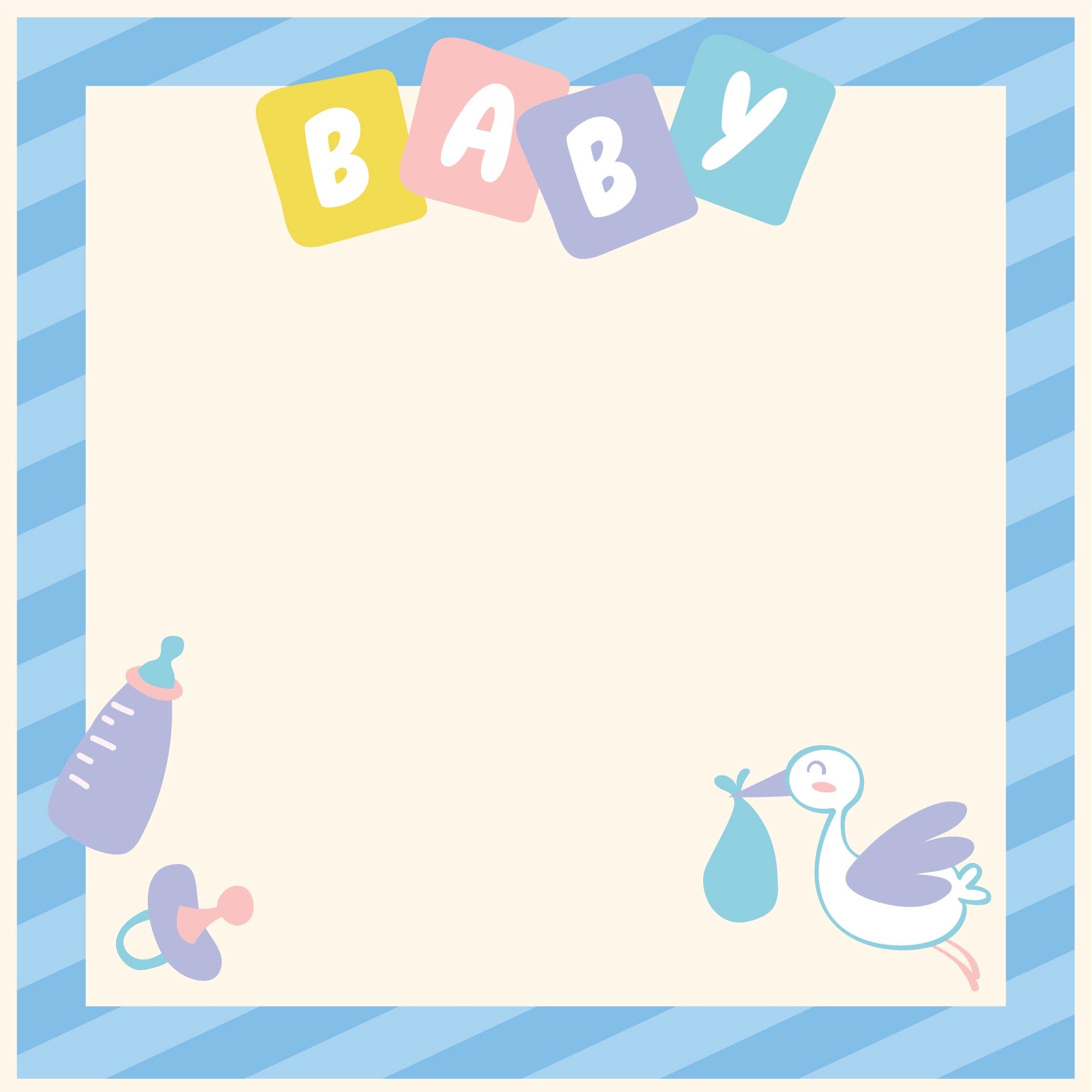 free printable baby shower borders and frames
