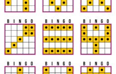 Post Free Printable Bingo Game Patterns 185405