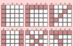 Post Free Printable Bingo Game Patterns 185405