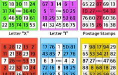 Post Free Printable Bingo Game Patterns 185405