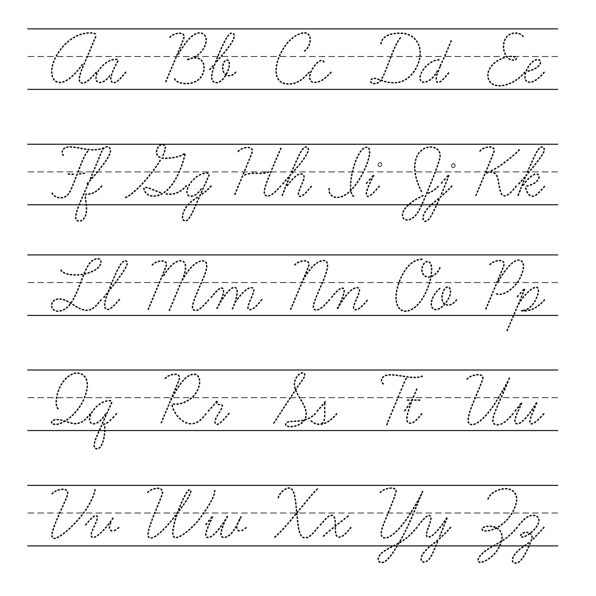 Post Free Printable Cursive Letters 391627 Post Free Printable Cursive Letters 391627