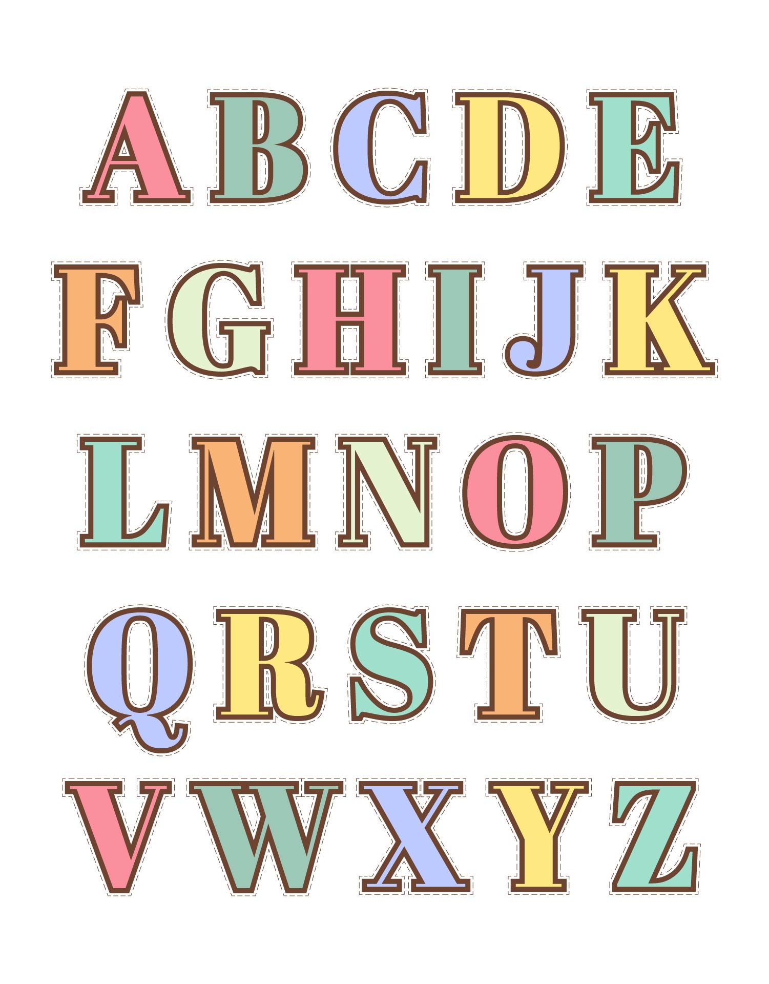 Post Free Printable Cut Out Letters 31896 Post Free Printable Cut Out Letters 31896
