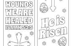Post Free Printable Easter Bookmarks To Color 145368