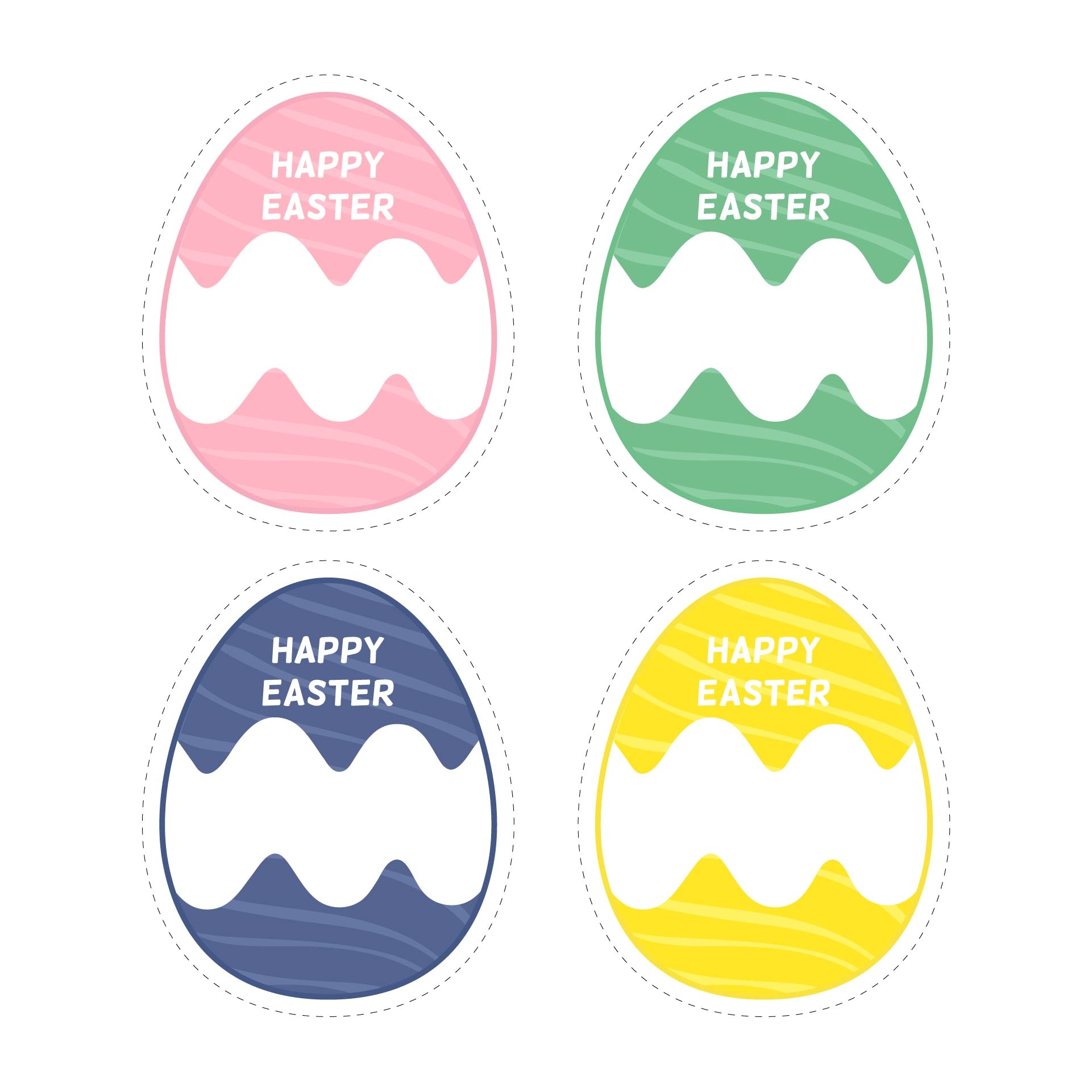 Post Free Printable Easter Bunny Tags 174325