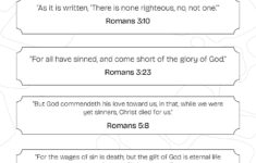 Post Free Printable Romans Road Tract 233333