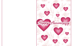 Post Free Printable Romantic Anniversary Cards 11517