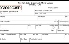 Post Free Printable Violation Tickets 420724