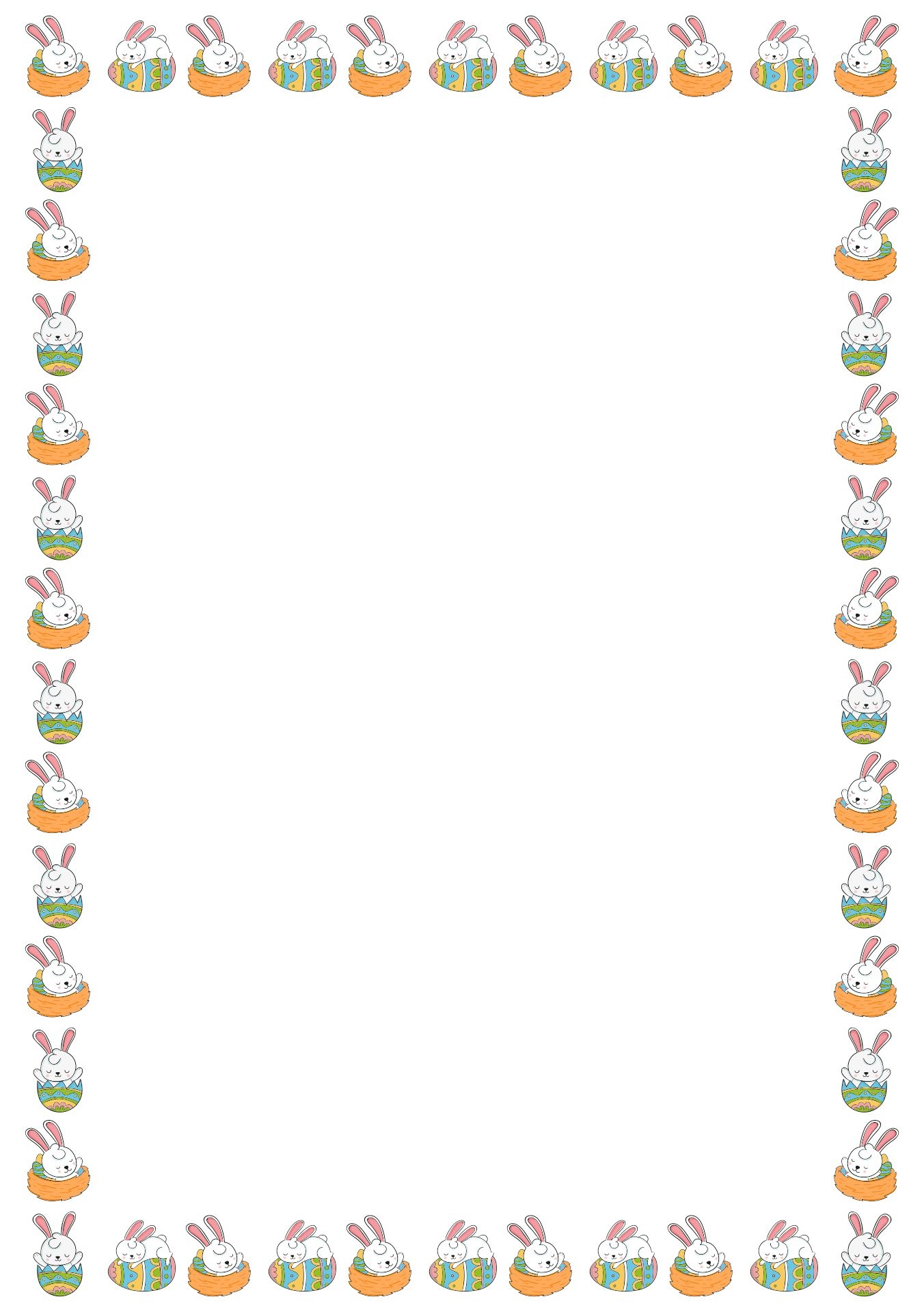Post Free Printables Easter Bunny Borders 311651 Post Free Printables Easter Bunny Borders 311651