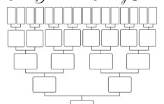 Post Generation Family Tree Template Printable 313112