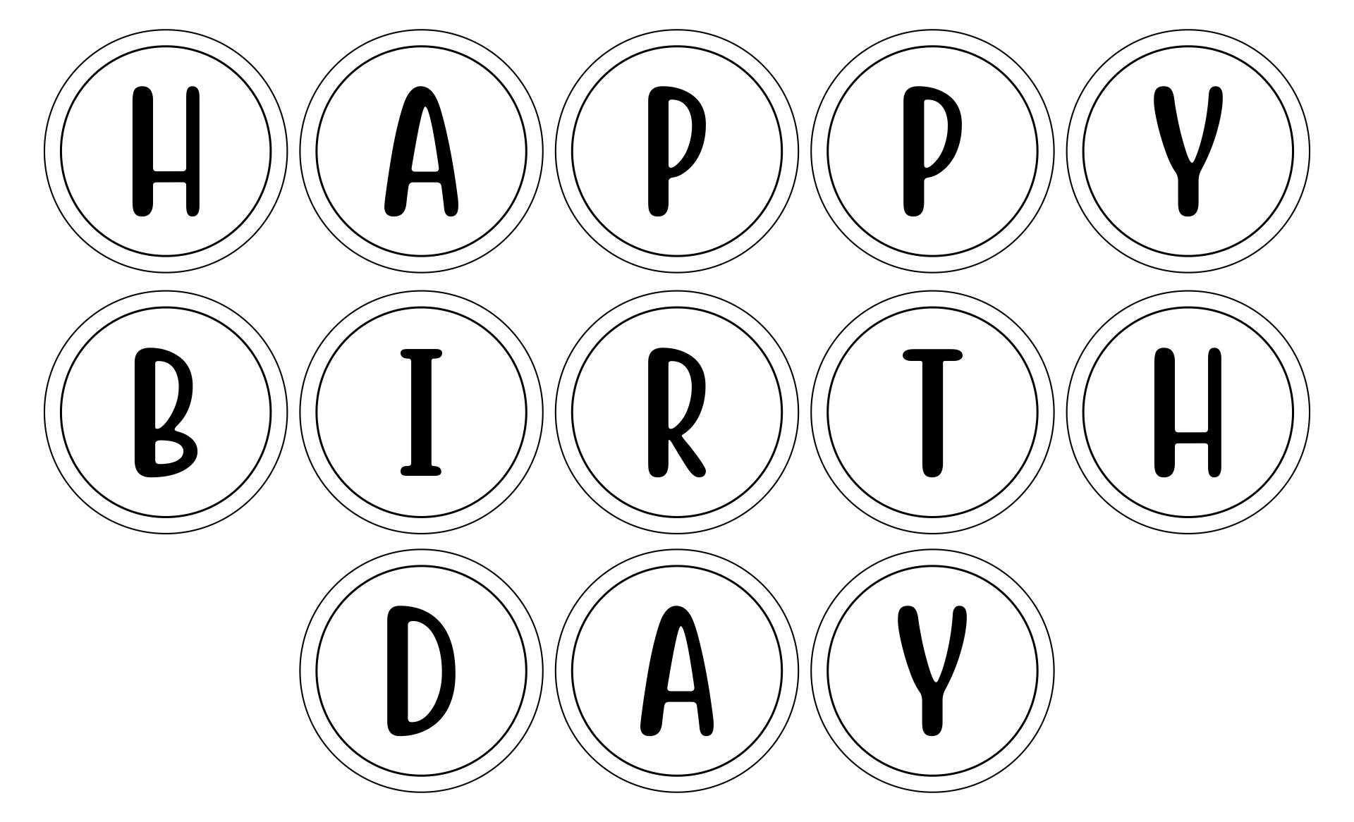 Post Happy Birthday Letters Printable Template 400075 Post Happy Birthday Letters Printable Template 400075
