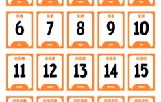 Post Large Printable Number Cards 1 20 32399