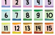 Post Large Printable Number Cards 1 20 32399
