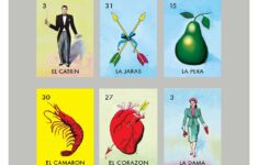 Post Mexican Bingo Cards Free Printable 254759