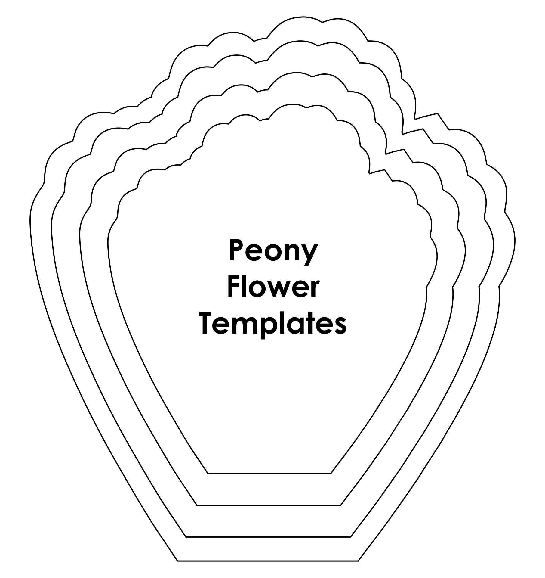 free printable flower petals