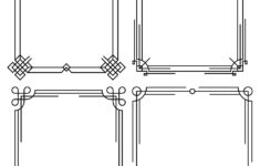 Post Paper Frame Template Printable 320152
