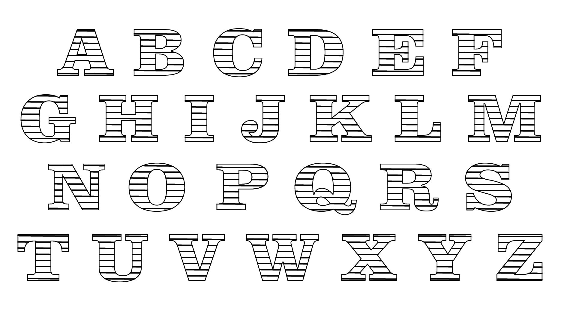 free printable block letters template free printable block letters template