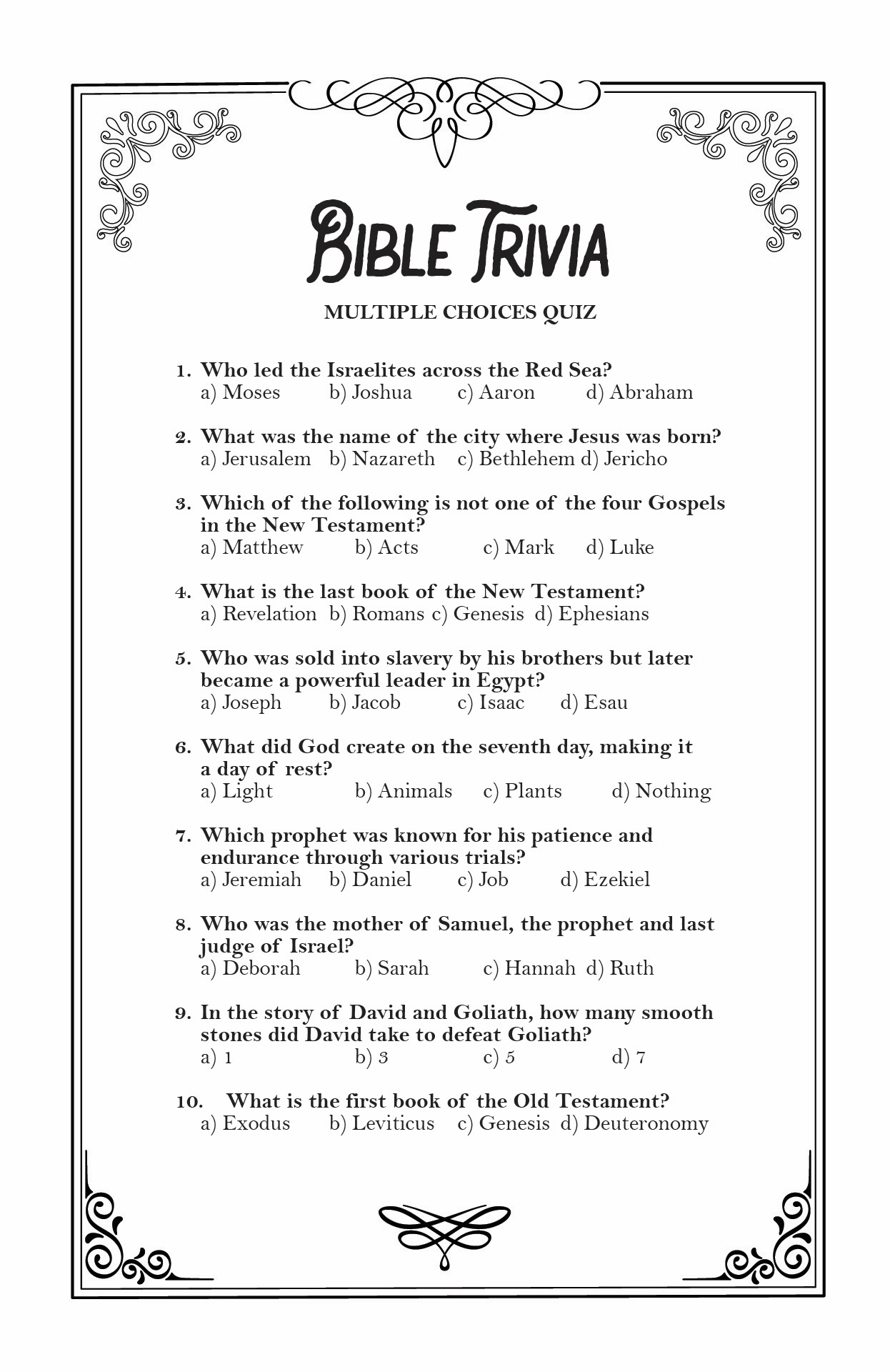 Post Printable Bible Games Fun 234274