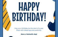 Post Printable Birthday Cards For Men 3235