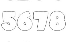 Post Printable Bubble Numbers 1 10 224754