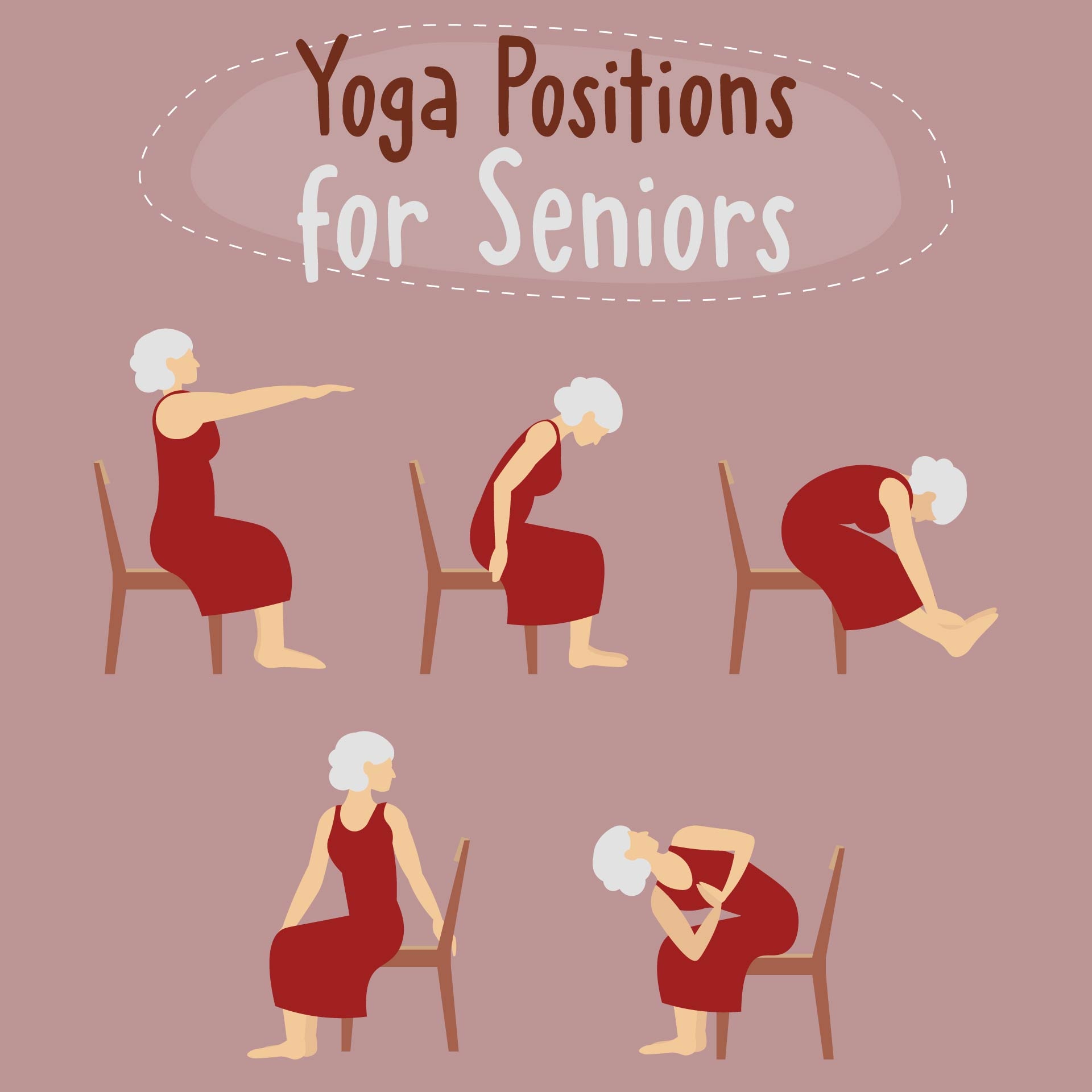 chair yoga for seniors free printable