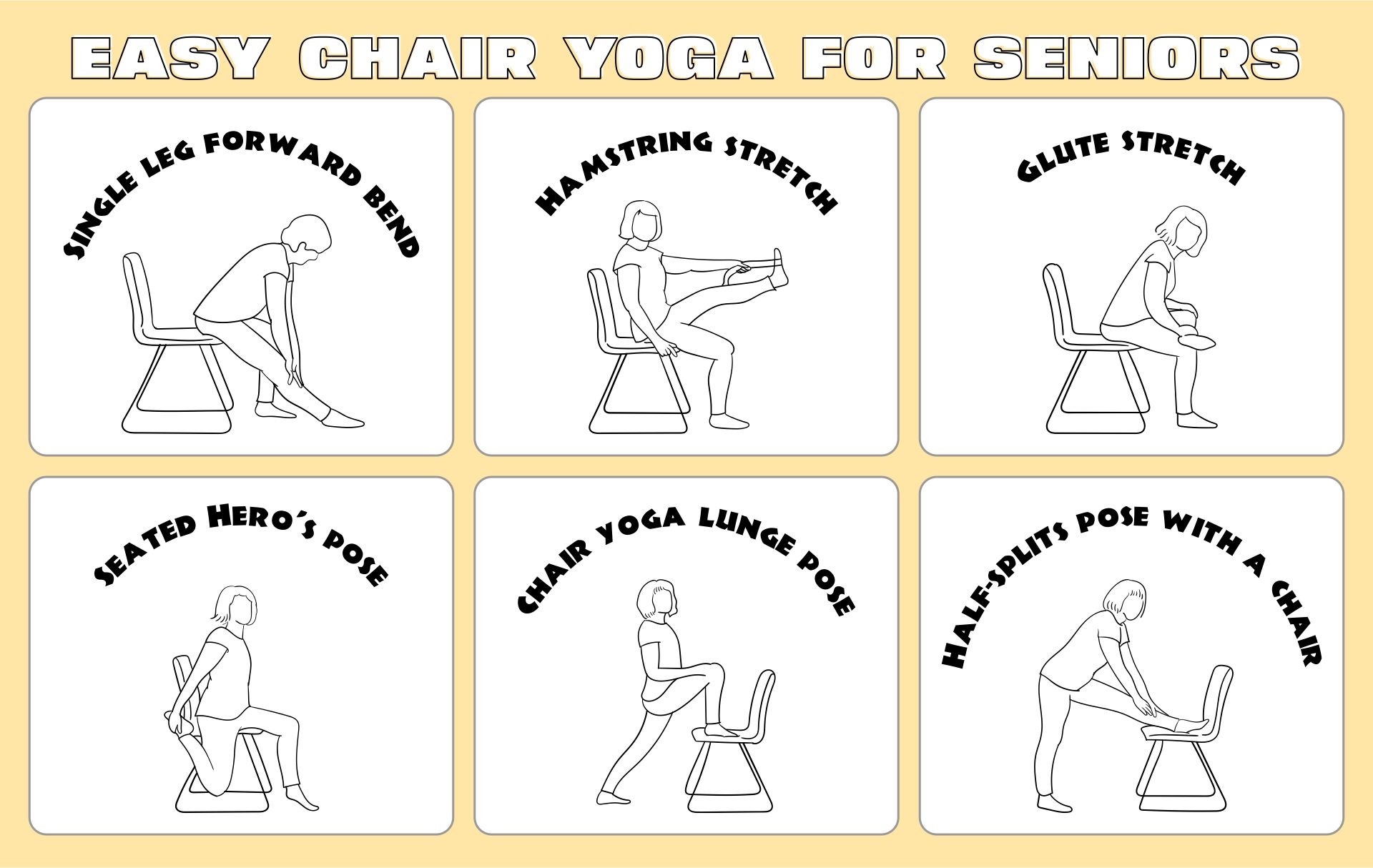 Post Printable Chair Yoga Exercises For Seniors 178538